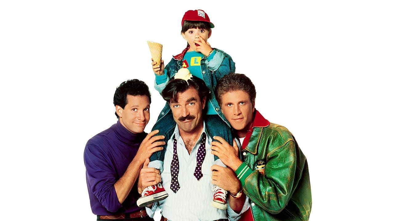 Tres hombres y una pequeña dama