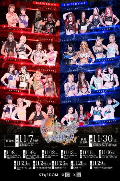 第15回 ゴッデス・オブ・スターダム ~タッグリーグ戦~ in SENDAI
