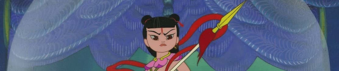 Prince Nezha's Triumph Against Dragon King