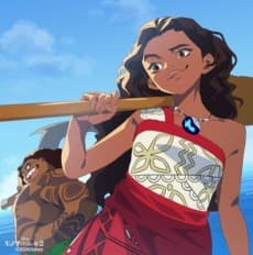 Moana to Densetsu no Umi 2 3D Short Anime