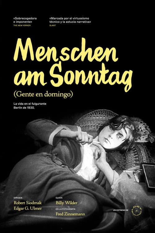 Menschen am Sonntag